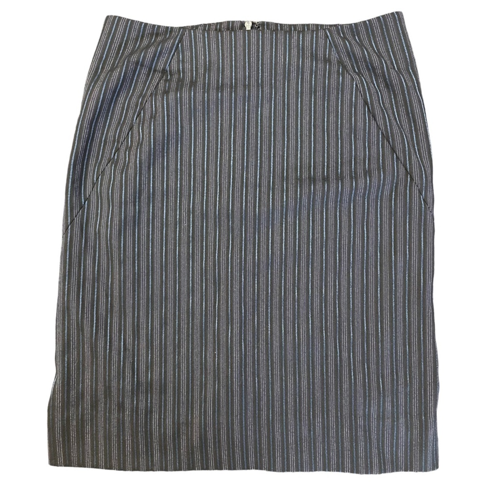 Theory Pencil Virgin Wool Striped Skirt, professional / casual office size 0